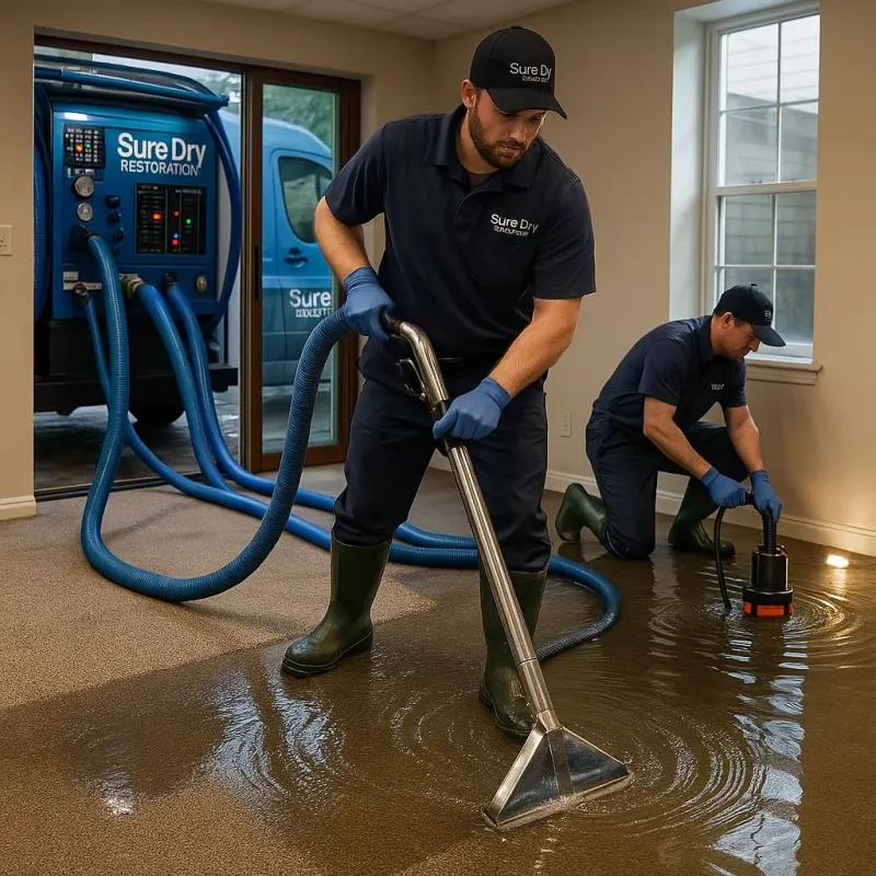Water Extraction and Removal process in Greensburg, KY